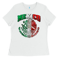 White mexico coat of arms Ladies Tee - Zillion Design Studio