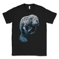 Black Manatee Illustrations Classic Tee - LillyAllenDesigns