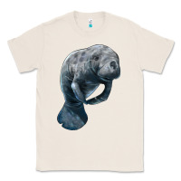 Natural Manatee Illustrations Classic Tee - LillyAllenDesigns