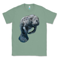 Sage Manatee Illustrations Classic Tee - LillyAllenDesigns