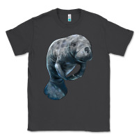 Smoke Manatee Illustrations Classic Tee - LillyAllenDesigns
