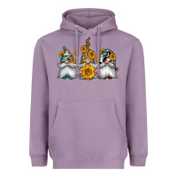 Lavender western sunflowers gnomes Heavyweight Hoodie - Jasminsmagicworld