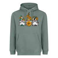 Sage western sunflowers gnomes Heavyweight Hoodie - Jasminsmagicworld
