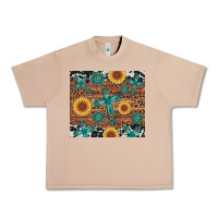 Burro cross gemstone and sunflower Urban Heavy Tee - Artiststas