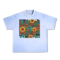 Grape Ice cross gemstone and sunflower Urban Heavy Tee - Artiststas