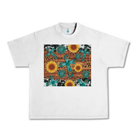 Lunar Rock cross gemstone and sunflower Urban Heavy Tee - Artiststas
