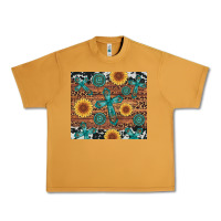 Cross Gemstone And Sunflower Urban Heavy Tee | Teevron