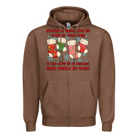 Chestnut stockings were hung by chimney Zipper Hoodie - MaliasSmallBusiness