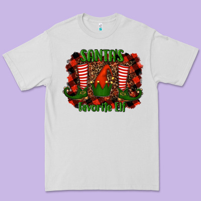Santa's Favorite Elf Premium Tee Designed By Ranaportraitstore