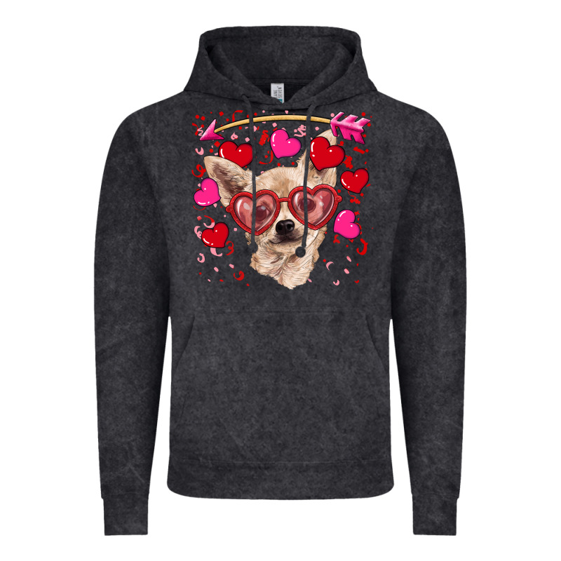 Valentine's Day  Chihuahua Vintage Hoodie by RanaPortraitStore | Teevron