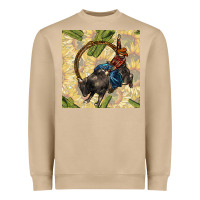 Mushroom rodeo seamless pattern Heavyweight Sweatshirt - BundleAndBundleShop