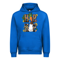 Cobalt Hip hop Easter Bunny Easter Day Urban Hoodie - HowdyJamesFarm