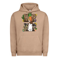 Pigment Burro Hip hop Easter Bunny Easter Day Urban Hoodie - HowdyJamesFarm