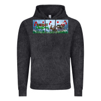 Vintage Black merry christmas with santa sleigh Vintage Hoodie - BundleAndBundleShop