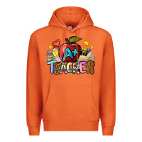 Carrot a teacher Premium Hoodie - NancyCooperArtShop
