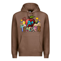 Chestnut a teacher Premium Hoodie - NancyCooperArtShop
