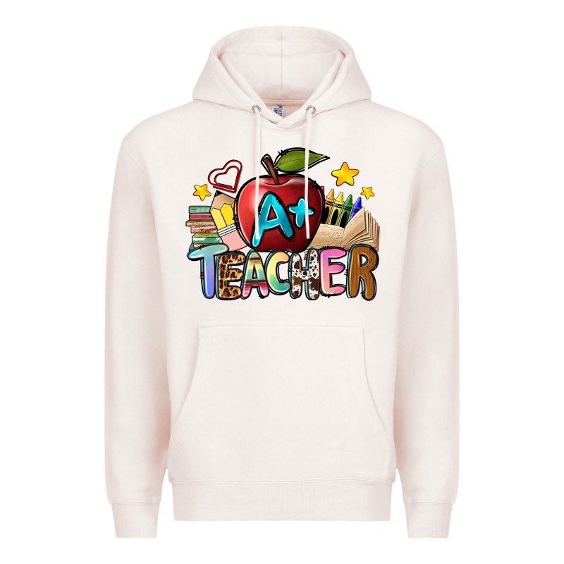 A Teacher Premium Hoodie by NancyCooperArtShop | Teevron