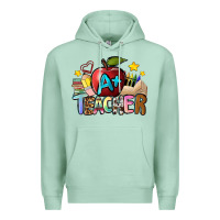 Seafoam a teacher Premium Hoodie - NancyCooperArtShop