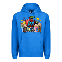 True Royal a teacher Premium Hoodie - NancyCooperArtShop