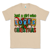 Mushroom just a girl who loves christmas Classic Tee - AdoDesignShop