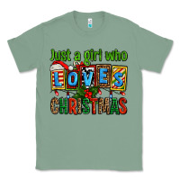 Sage just a girl who loves christmas Classic Tee - AdoDesignShop