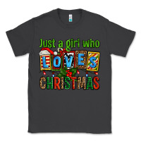 Smoke just a girl who loves christmas Classic Tee - AdoDesignShop