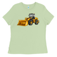Matcha bulldozer Ladies Tee - JahusDesignShop