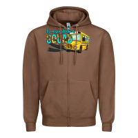 Chestnut transportation squad Zipper Hoodie - NancyCooperArtShop