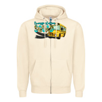 Sandshell transportation squad Zipper Hoodie - NancyCooperArtShop