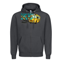 Smoke transportation squad Zipper Hoodie - NancyCooperArtShop