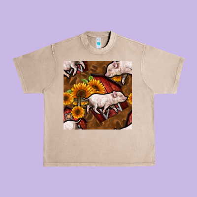 Pig And Barn Urban Heavy Tee Designed By Bundleandbundleshop