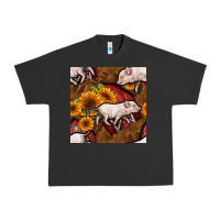 Pigment Black pig and barn Urban Heavy Tee - BundleAndBundleShop
