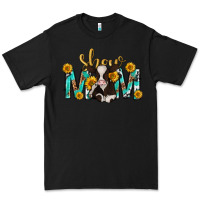 Black show mom with cow mothers day Premium Tee - texasbilliewilder