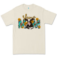 Bone show mom with cow mothers day Premium Tee - texasbilliewilder
