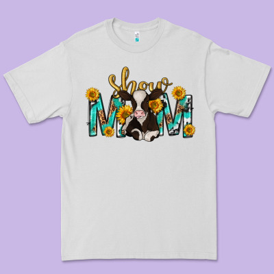 Show Mom With Cow Mothers Day Premium Tee Designed By Texasbilliewilder