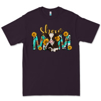 Plum show mom with cow mothers day Premium Tee - texasbilliewilder