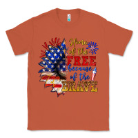 Copper home of the free because of the brave Classic Tee - NancyCooperArtShop