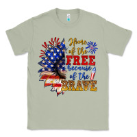 Matcha home of the free because of the brave Classic Tee - NancyCooperArtShop