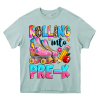 Arona rolling into pre k grade Heavy Core Tee - texasbilliewilder