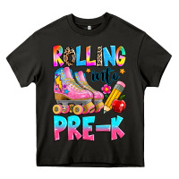 Asphalt rolling into pre k grade Heavy Core Tee - texasbilliewilder