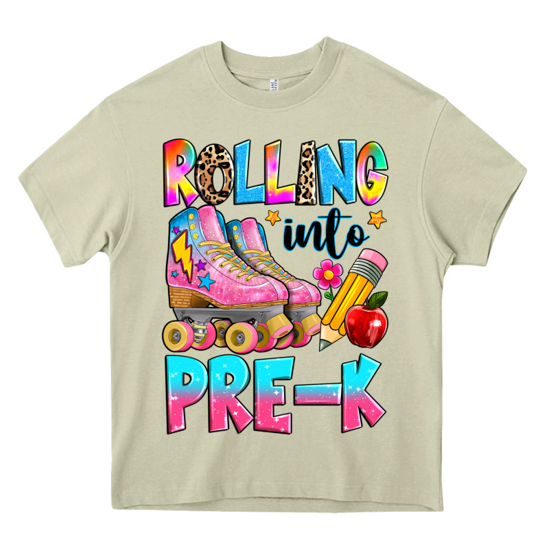 Rolling Into Pre K Grade Heavy Core Tee by texasbilliewilder | Teevron