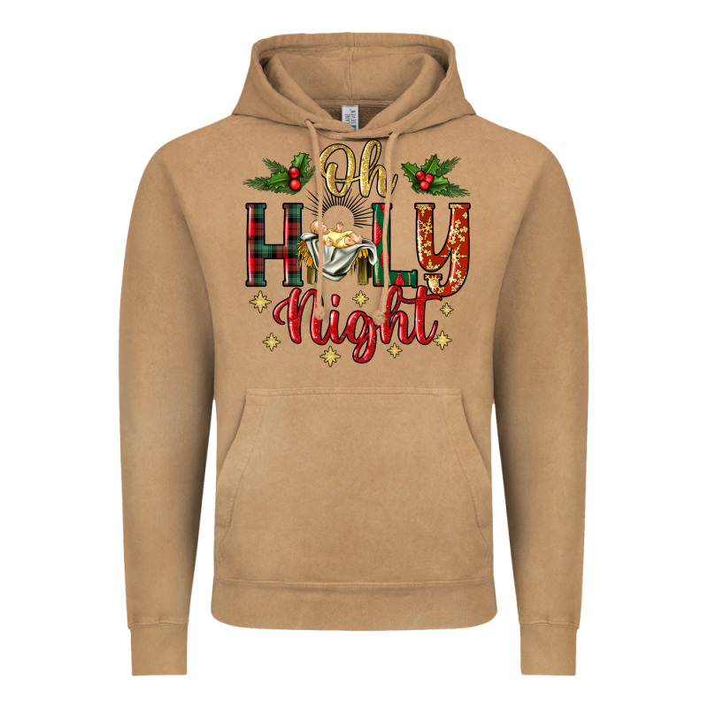 Oh Holy Night Vintage Hoodie by BundleAndBundleShop | Teevron