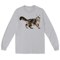Moon Dust Maine Coon Cat Long Sleeve Tee - LillyAllenDesigns