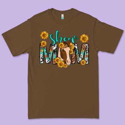 Show Mom With Horse Mothers Day Premium Tee Designed By Texasbilliewilder