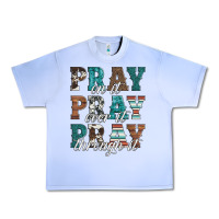 Grape Ice pray on it pray over it pray through it Urban Heavy Tee - Artiststas
