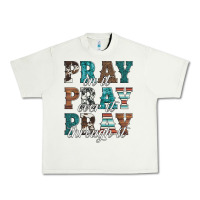 Pistachio pray on it pray over it pray through it Urban Heavy Tee - Artiststas