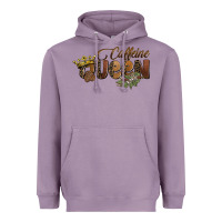 Lavender caffeine queen Heavyweight Hoodie - BarkalooDesign