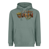 Sage caffeine queen Heavyweight Hoodie - BarkalooDesign