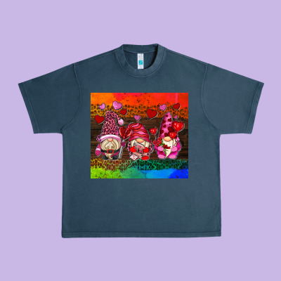 Valentines Day Gnome Urban Heavy Tee Designed By Adodesignshop