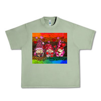 Oil Green valentines day gnome Urban Heavy Tee - AdoDesignShop